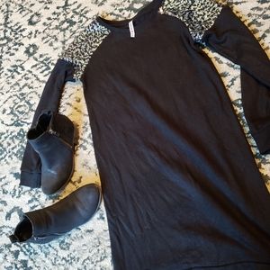 Lucky booties & sweater dress little girls